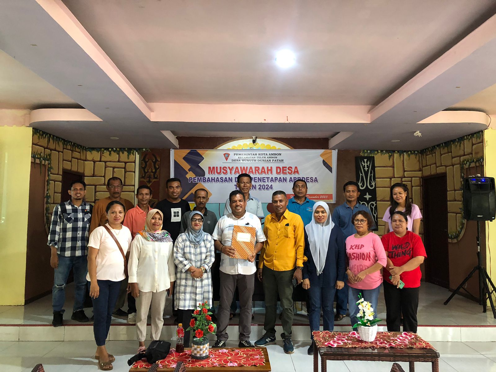 Musdes Pembahasan dan Penetapan APBDes 2024